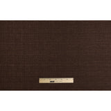 Chocolate Polyester-Viscose Woven