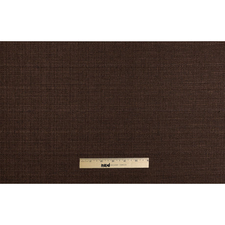 Chocolate Polyester-Viscose Woven