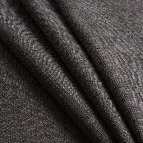 Heather Gray Polyester-Viscose Woven