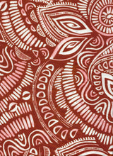 Printed DTY Stretch Knit Tribal Boho