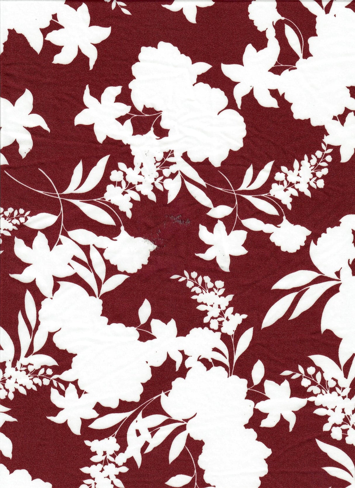 Floral DTY Knit Stretch Fabric