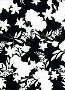 Floral DTY Knit Stretch Fabric