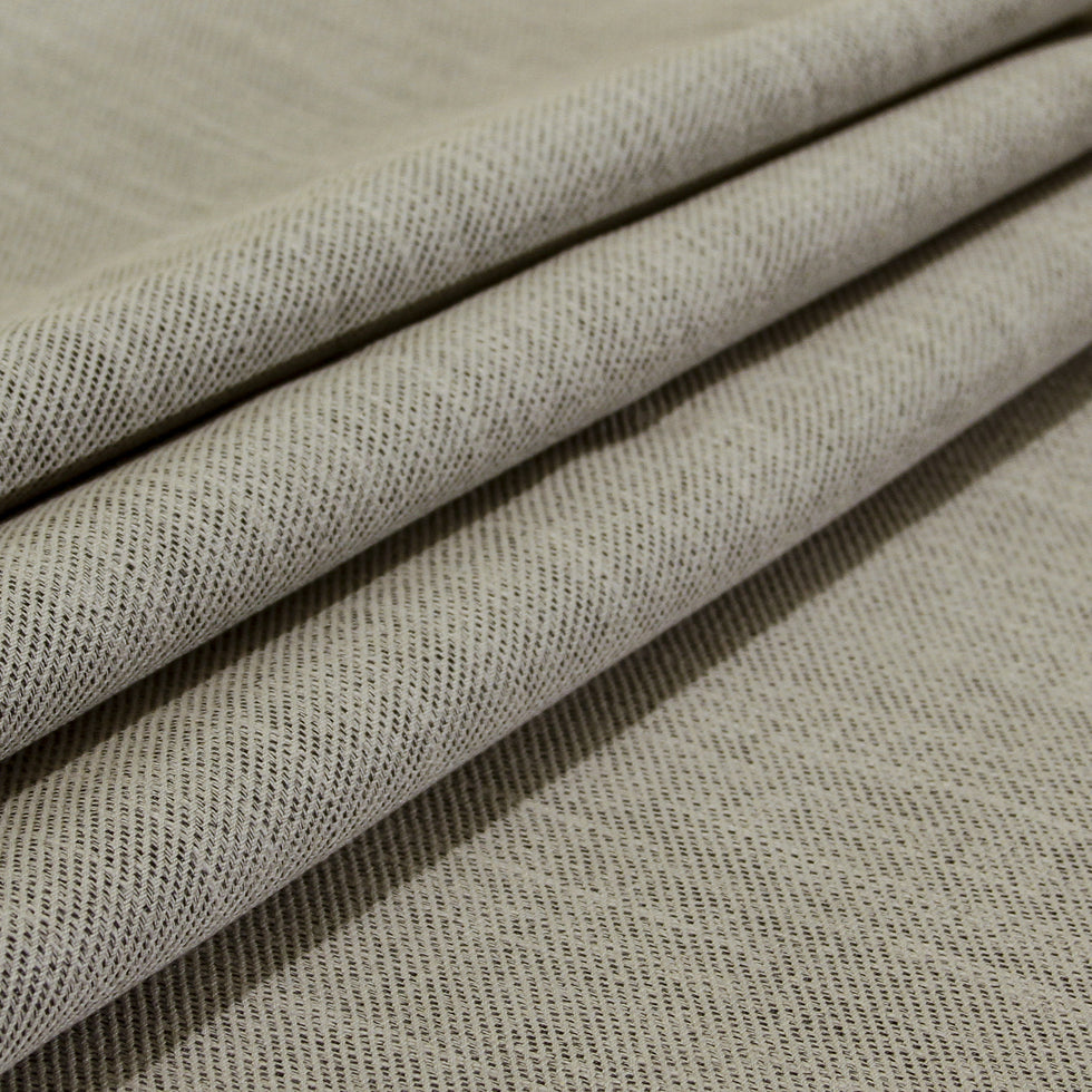 Gray Cotton Blended Serge Twill
