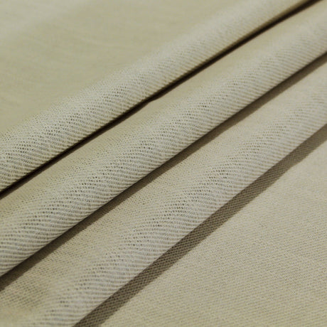 Beige Cotton Blended Serge Twill