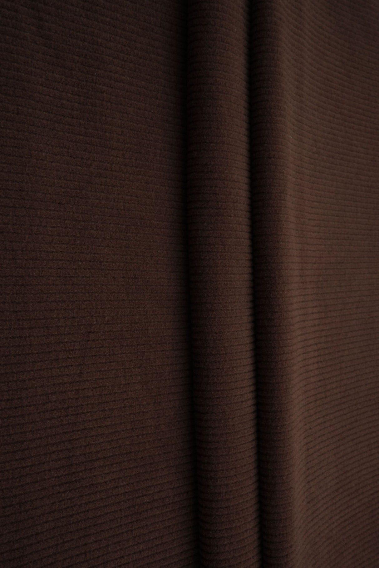 Ribbed Knit Fleece Solid