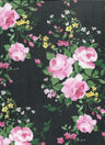 Floral Printed Mesh Fabric
