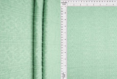 Jacquard Knit Two-Tone Braid