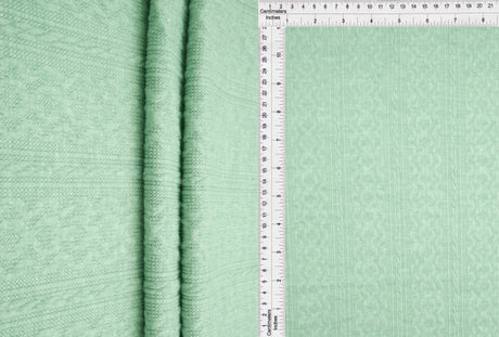 1 Yard Two-Tone Braid Jacquard Solid Fabric Rayon Nylon Polyester Spandex Blend 58/59 Inches Wide