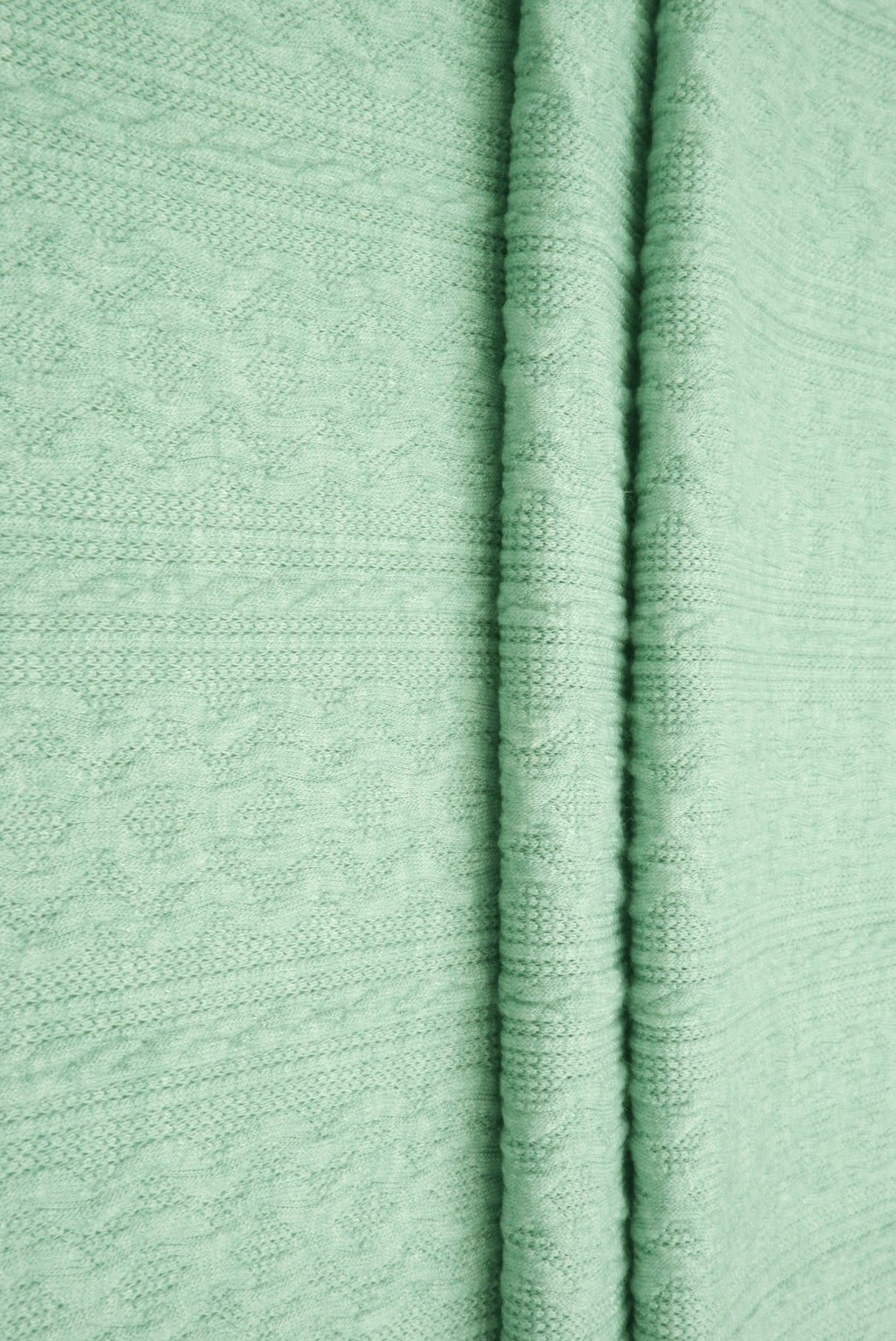 Jacquard Knit Two-Tone Braid