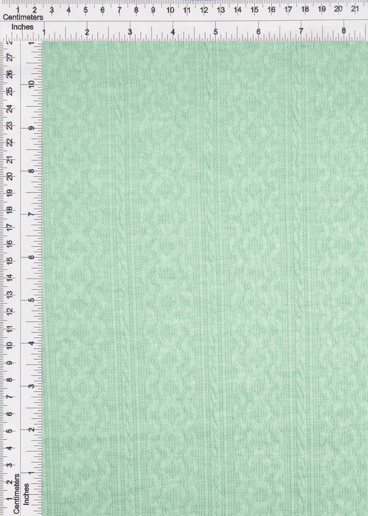 Jacquard Knit Two-Tone Braid
