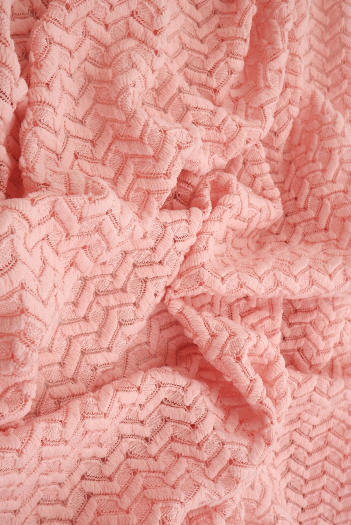Crochet Lace Stretch Fabric