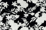 Floral Linen Slub Rayon Woven