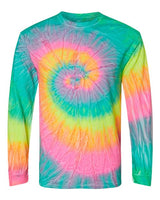 Colortone Youth Tie-Dyed Long Sleeve T-Shirt