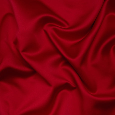 Polyester Satin - Roja Red - Reverie Collection