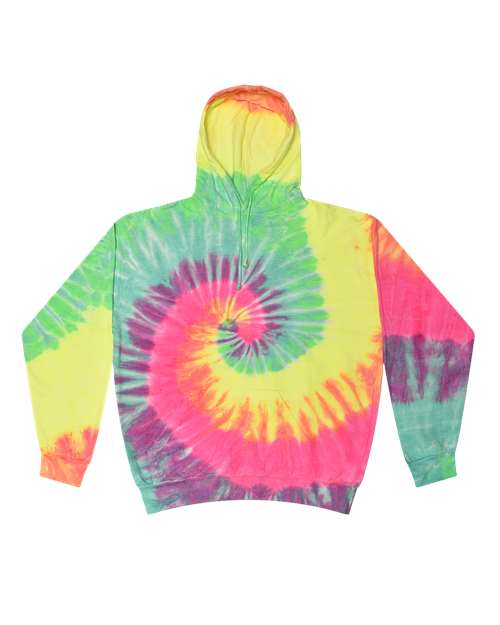 Tie-Dyed Hooded Sweatshirt