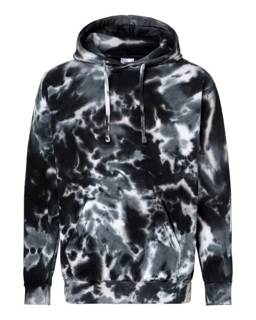 Colortone Unisex Tie-Dyed Hooded Sweatshirt