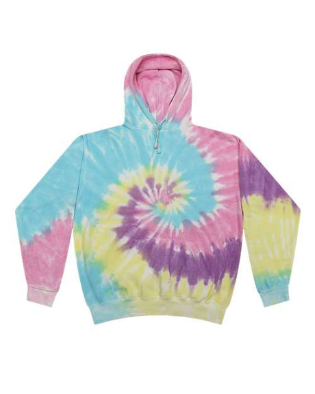 Tie-Dyed Hooded Sweatshirt