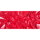 Flynn Red Glossy Stretch Imitation Latex