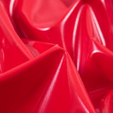 Flynn Red Glossy Stretch Imitation Latex