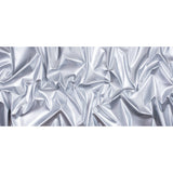 Flynn Silver Glossy Stretch Imitation Latex