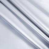 Flynn Silver Glossy Stretch Imitation Latex