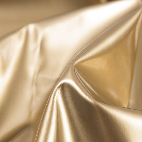 Flynn Gold Glossy Stretch Imitation Latex