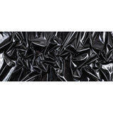Flynn Black Glossy Stretch Imitation Latex
