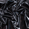 Flynn Black Glossy Stretch Imitation Latex