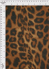 Animal Double Knit Jacquard Brown