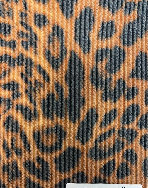Animal Double Knit Jacquard Brown