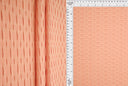 Tela jacquard de punto con panal sólida, mezcla elástica de poliéster y spandex, 58/60 pulgadas de ancho