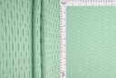 Tela jacquard de punto con panal sólida, mezcla elástica de poliéster y spandex, 58/60 pulgadas de ancho