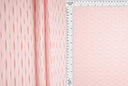 Tela jacquard de punto con panal sólida, mezcla elástica de poliéster y spandex, 58/60 pulgadas de ancho