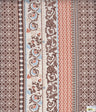 1 Yard Soft Stretch DTY Brushed Boho Stripe Knit Fabric 58/60 Inches Wide