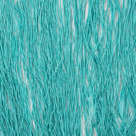 European Chainette Fringe Trim - 24" - Turquoise - Lindsay Collection