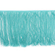 European Chainette Fringe Trim - 24" - Turquoise - Lindsay Collection