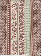 1 Yard Soft Stretch DTY Brushed Boho Stripe Knit Fabric 58/60 Inches Wide