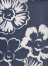 1 Yard Two-Tone Large Floral Digital Mesh Fabric, 54? Wide Polyester Spandex Blend