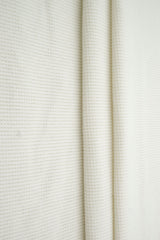 Waffle Knit Fleece Fabric Solid
