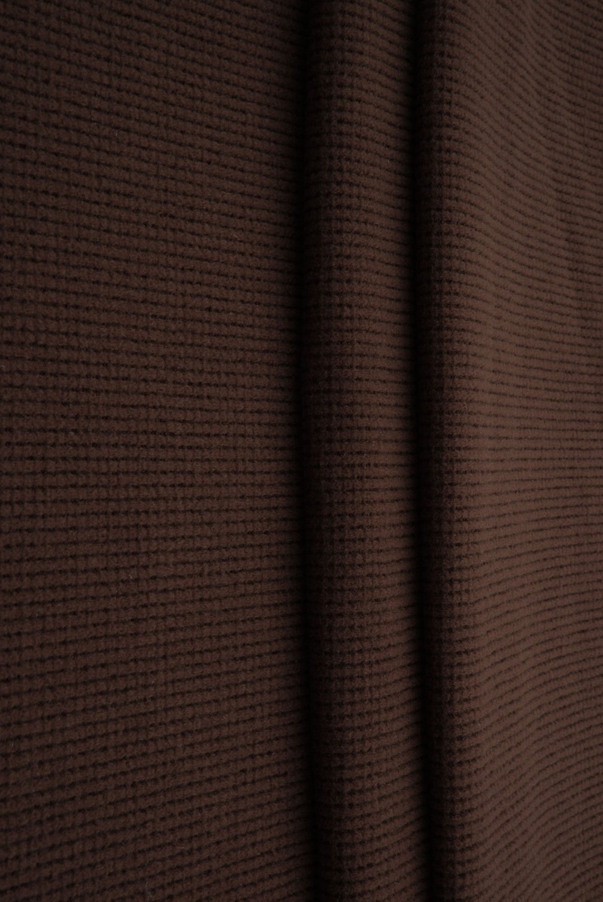 Waffle Knit Fleece Fabric Solid