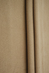 Waffle Knit Fleece Fabric Solid