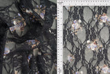 Lace Digital Floral Print Fabric 92 Polyester 8 Spandex Soft Stretch 56/58 Inches Wide