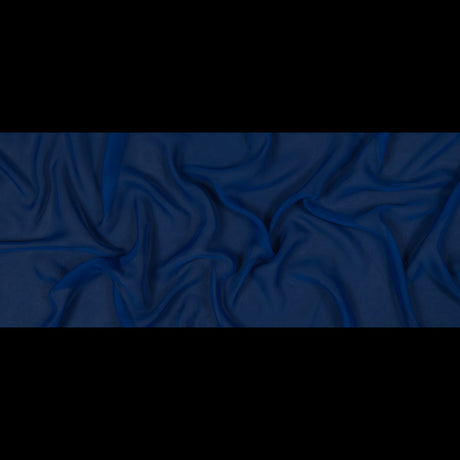 Polyester Chiffon - Deep Royal - Regina Collection