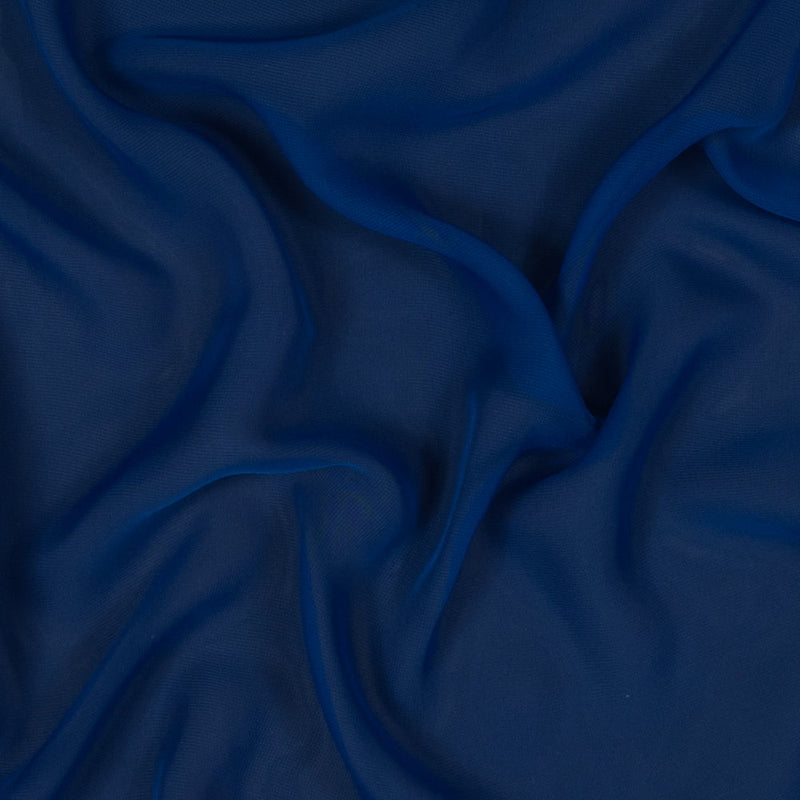 Polyester Chiffon - Deep Royal - Regina Collection