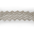 Metallic Silver Lace Trim - 3"
