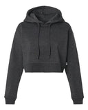 Boxercraft Women's Cropped Fleece Hooded Sweatshirt