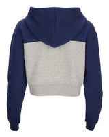 Women's Cropped Fleece Hooded Sweatshirt