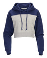 Women's Cropped Fleece Hooded Sweatshirt