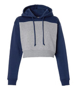 Boxercraft Women's Cropped Fleece Hooded Sweatshirt