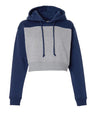 Boxercraft Women's Cropped Fleece Hooded Sweatshirt